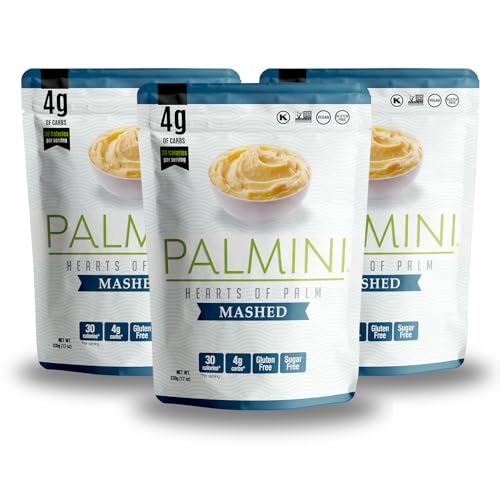 Palmini Mashed | Low-Carb, Low-Calorie Hearts of Palm Mash |