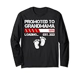 Photo Gallery promoted to grandmama est 2023 for women - funny new grandma maglia a manica Photo Gallery promoted to grandmama est 2023 for women - funny new grandma maglia a manica