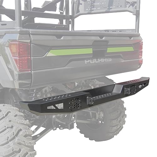 NAVIFREE Sheet Metal Rear Bumper fit for 2018-2023 Polaris Ranger