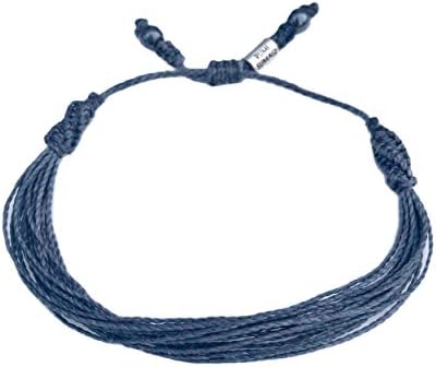 Navy String Friendship Surfer Bracelet Adjustable Nautical Sailor Beach Rope Jewelry for Men and Women by RUMI SUMAQ