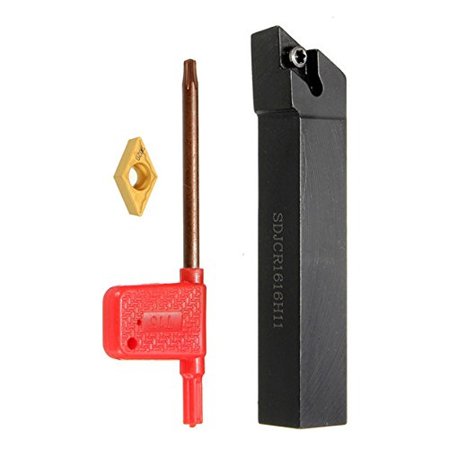 EsportsMJJ FEVERWORK SDJCR1616H11 16 x 100 mm uchwyt tokarskie narzędzie do toczenia wiertło z wkładką DCMT11T308