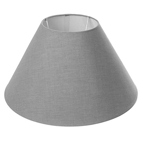 Ostaria 90616 Abat-Jour, Coton, Gris Clair