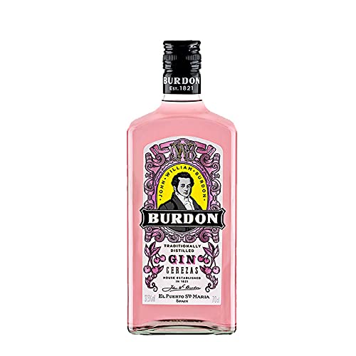 Gin Burdon Kirschen 70 cl - Bodegas Grupo Caballero (1 Flasche)