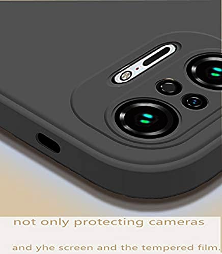 Image of Mobile Back Cover Case for Xiaomi Redmi Note 10 Pro Max (Silicone Case|CameraProtection|Black SC1510)