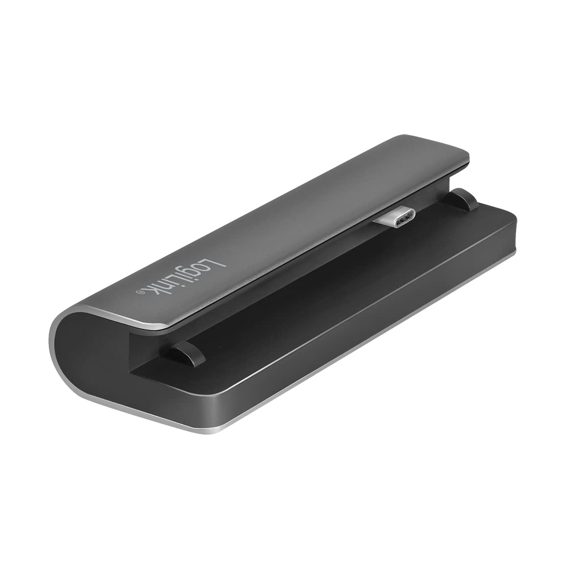 LogiLink UA0385 - USB 3.2 Gen 1 stacja dokująca do iPad Air, iPad mini i iPad Pro, 7 portów, USB-C PD, srebrna/czarna