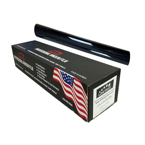 United - 2PLY Premium Carbon Window Film High Performance Car Window Tint Roll 42% 20Inches x 100Feet 3 Rolls