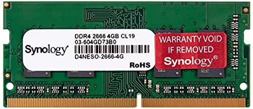 Synology 4GB D4NESO-2666-4G Non-ECC So-DIMM f DVA3219