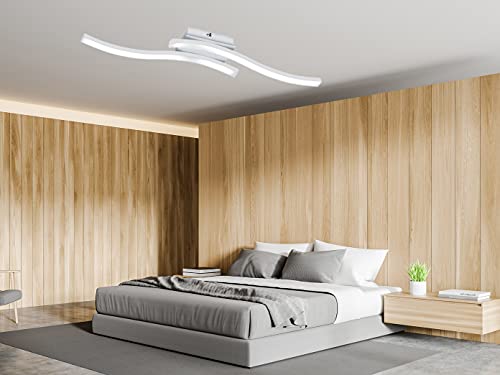 Plafoniera Led REALITY ROUTE 2 luci, Bianco - 3