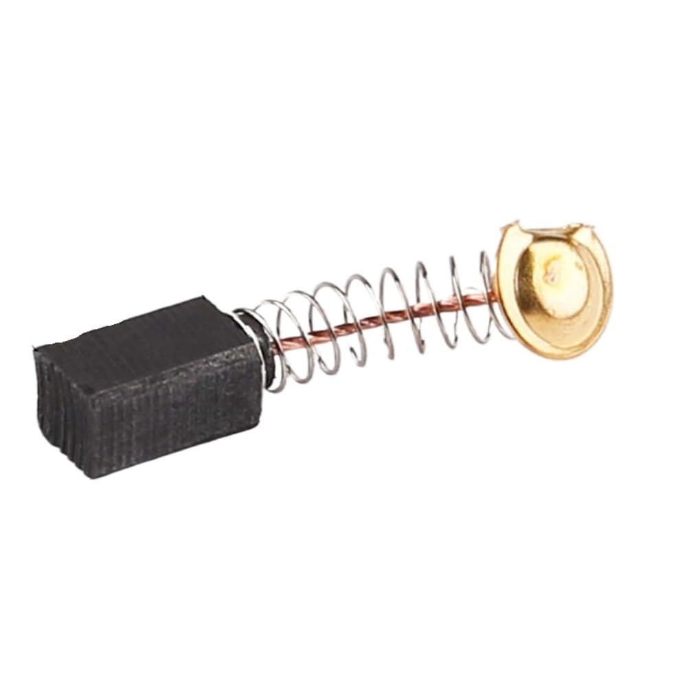 Yjqhody One Color Carbon Motor Brush 10Pcs Carbon Brushes For Motor, Electric Hammer Brush Cutting Polishing Machine Power Tool Parts(6.5X7.5x13x9.5mm)