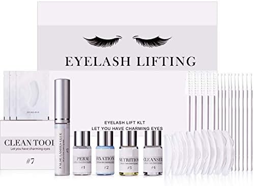 Lash Lift Kit & Brow Lamination Kit,2 in 1Eyelash Perm Kit Professional Semi-Permanent Curling Perming Wave for Salon DIY, Improved Glue Quick-Dry Lash Perm Formula, Quick Lash Lifting