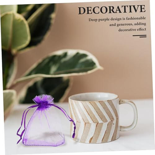 Unomor 100 bolsas de algodón para sachet de lavanda miniatura 4