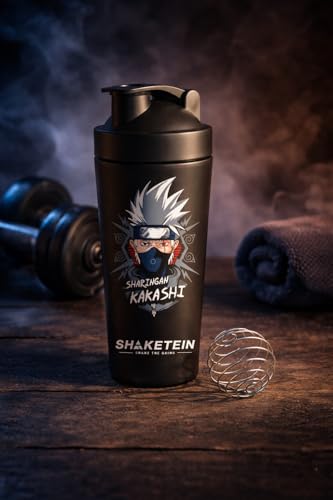 Image of Premium Stainless Steel Protein Shaker Bottle 750ml | Leakproof Gym Mixer with Steel Ball | BPA Free | Ideal for Workout & Fitness