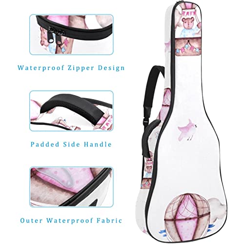 Étui de guitare amusant avec motif de planche de jeu Monster Rocket Alien Planet – Taille complète – Sac à dos rembourré… - Les Beatles, Paul McCartney, John Lennon, RIngo Starr, George Harrison Étui de guitare amusant avec motif de planche de jeu Monster Rocket Alien Planet - Taille complète - Sac à dos rembourré… – Image 5