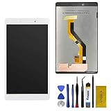 ANWARKA LCD Touch Screen Display Assembly for Samsung Galaxy Tab A 8.0 2019 T290 SM-T290 LCD Screen Digitizer Replacement (White),8.0 h