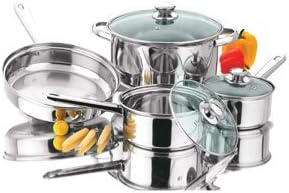 Kitchen Corner 7 PC Stainless Steel Cookware Set
