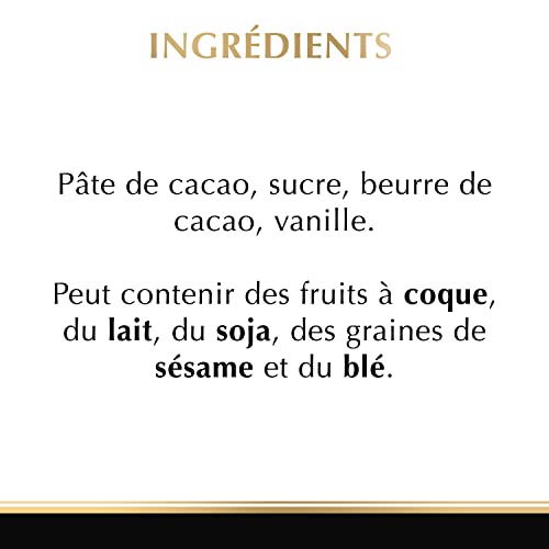 LINDT Boîte chocolats noirs Excellence Paquet de 200 mini - vue 4