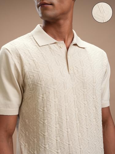 Image of Highlander Men's Polo Tshirt | Flat Knit | Regular Fit | Polo T-Shirt for Man