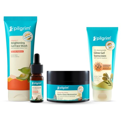 Pilgrim 10% Niacinamide Serum & Vitamin C Skincare Combo - Image 1