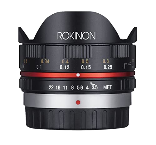 Rokinon FE75MFT-B 7.5mm F3.5 UMC ჌Y }CNtH[T[Yp (IpXyƃpi\jbN) ubN