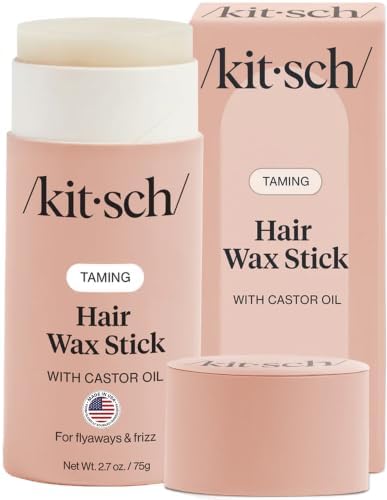 Kitsch Hair Wax Stick for Women & Men with Castor Oil โ 2.7 oz