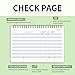 Checkbook Register, Check Registers for Personal Checkbook, Financial Ledger, Checking Book Register for Debit Card & Personal Bank Checks Order Online - Wide Edition, 8.4