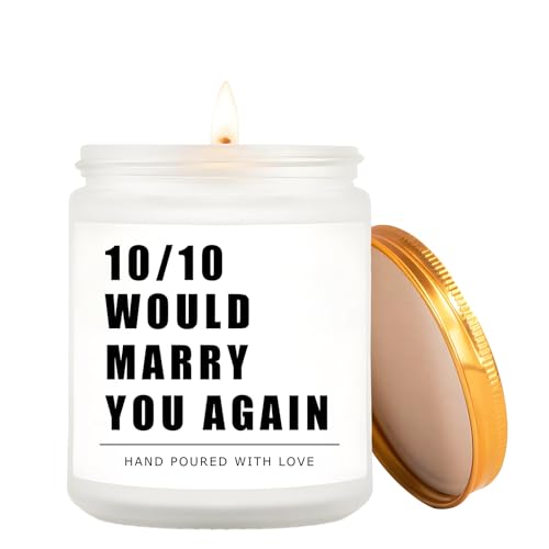 Bougie romantique 10/10 Would Marry You pour déclarer votre amour