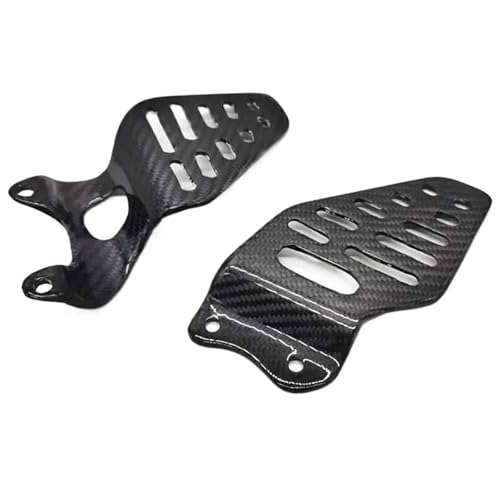 Protège-cheville en fibre de carbone véritable pour Yamaha YZF R6 2017-2022