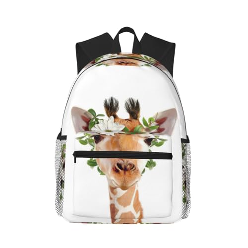 Sac à dos PC 15,7 EdWal girafe noir, taille unique pour le transport quotidien