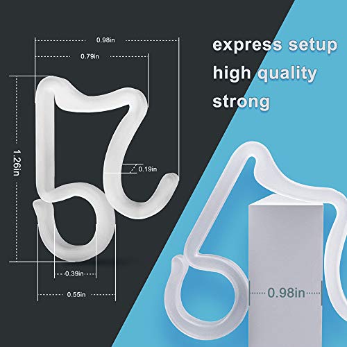 Holiday light clips christmas light clips outdoor hang gutter hooks for christmas decoration string lights weatherproof outdoor lights clips for halloween xmas(100 pieces) 2 Holiday light clips christmas light clips outdoor hang gutter hooks for christmas decoration string lights weatherproof outdoor lights clips for halloween xmas(100 pieces) - image 3