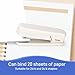 Swing-Arm Swivel Stapler, 20 Sheet Capacity, 360 Degree Rotate Desktop Staplers for Office, Home, Classroom, Booklet, Book Binding