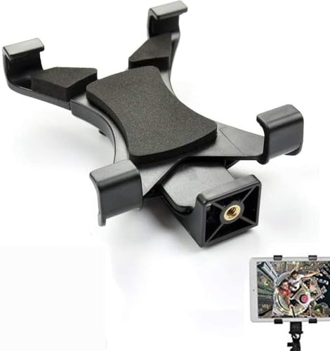 KLIOMAX Universal Tablet Tripod Mount: Perfect for iPad, iPad Air, iPad Mini, Samsung Galaxy Tab, and Many More Tablets – Ideal for Photos, Videos, and Hands-Free Use