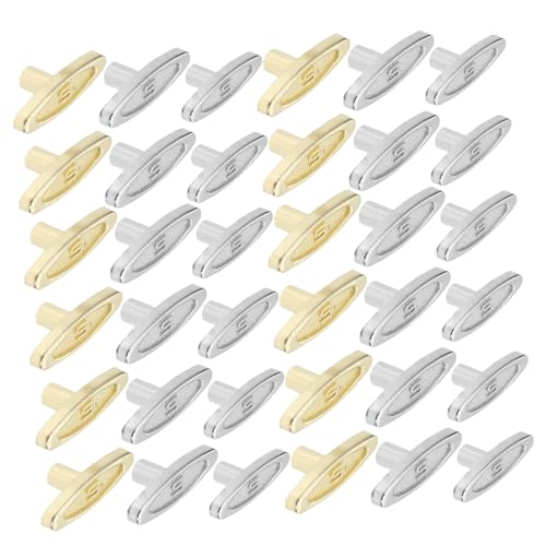 Sosoport 24PCS Music Box Winding Key Replacement with Bar Handles Compatible with Multiple Snow Globe and Music Box Models Ergonomic Design for Easy Turning and Secure Grip