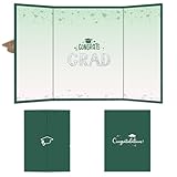 DYIRBIIY 18'X12' Graduation Signature Board, Class of 2026 Grad Guest Book Alternative for College & High School Students, Congrats Graduate Gift, Party Supplies & Decorations(Green) - A03