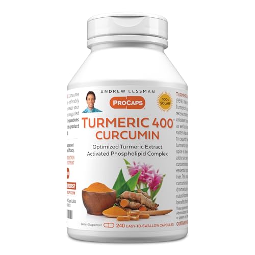 Image of ANDREW LESSMAN Turmeric 400 mg 240 Capsules