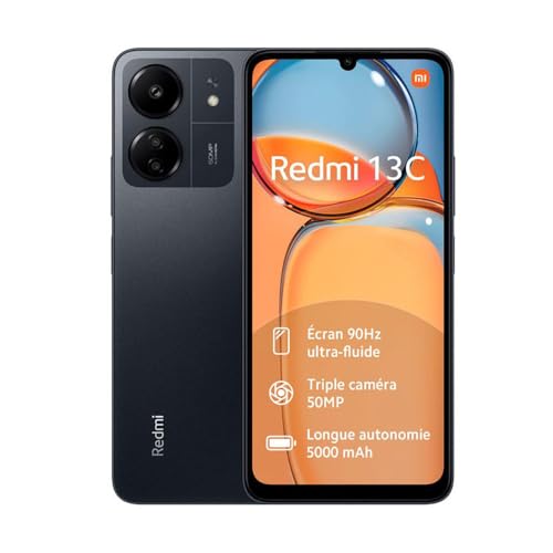 Xiaomi Redmi 13C, 256GB, Negro