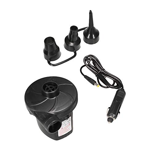 KKmoon Enchimento rápido portátil da bomba de acampamento elétrica do colchão de ar da bomba infláve