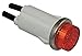 Raised Indicator Light, Amber, 120V