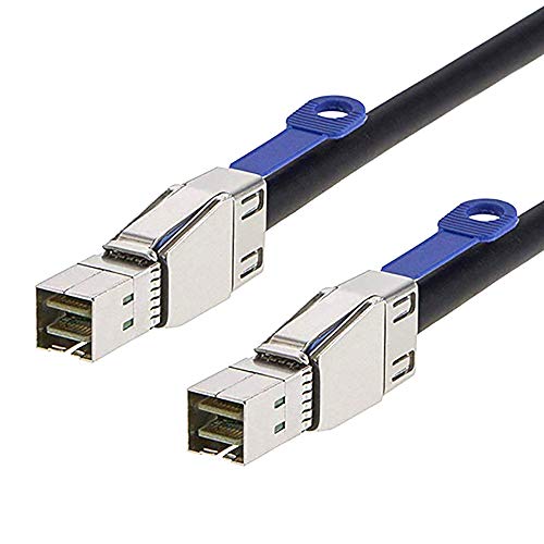 Karono External Mini SAS HD Cable, SFF-8644 to SFF-8644 Cable, Hard Disk Server Data Sync Transmission Cable, 1-Meter(3.3ft)