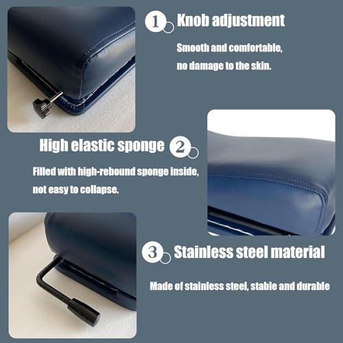 Tablero de velocidad quiropráctico, tablero portátil de descenso de extremidades para quiropraxia, terapia efectiva para articulaciones de miembros, para pelvis, lumbar, torácico y extremidades miniatura 4