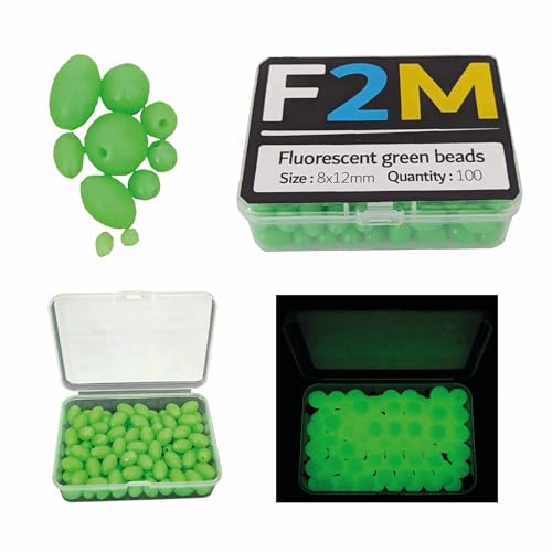 F2M Perlas de Pesca (Redondas - 8 mm - 100pcs)
