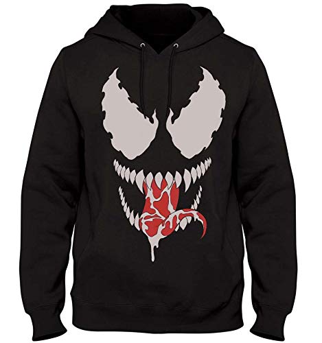 Sweat Venom Marvel vêtement chaud contre le froid au style Dark Face unique