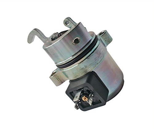 Gladiator New Fuel Shut Off Solenoid 12 Volt Plug for DEUTZ BF4M1011F Bobcat Skid Steer Loader 863/873 Replaces Deutz 04272733, 04271996, M7272733, Gehl 133499, Bobcat 6680121