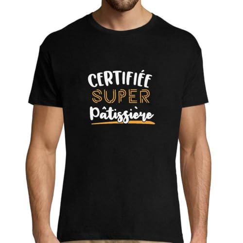 T-shirt homme patissiere drôle pour les dimanches en famille et cuisine
