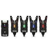 Carpon Tackle - Juego de indicadores de picada inalmbricos para pesca de carpas