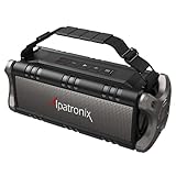 Waterproof Bluetooth Speaker 60W (80W Max), Portable Wireless, 8000mAh Power Bank, Handsfree,...