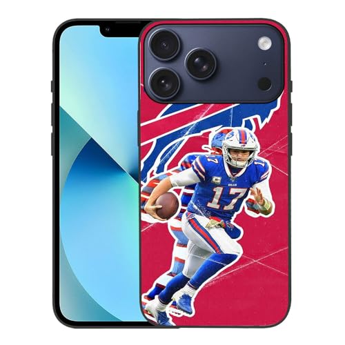 Coque iPhone 17 Pro fine anti-rayures, étui souple TPU Buffalo-Allen-2 protecteur