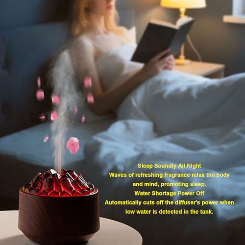 Difusor aromático eléctrico Pssopp 300ml con luz nocturna miniatura 5