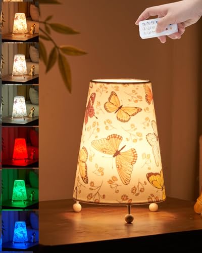 Candeeiro de mesa infantil sem fio com temporizador, adorável lâm...