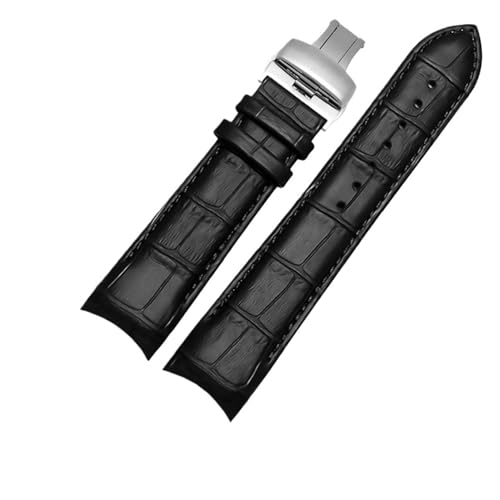 Bracelet montre cuir vachette pour Tissot Couturier T035617A élégant