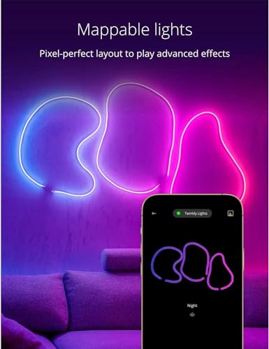 Tira LED Flexible Twinkly 6.5 pies Multicolor RGB miniatura 5